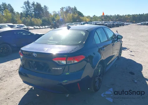 2021 Toyota Corolla Hybrid Le из США, поврежденный, VIN JTDEAMDE1MJ022881